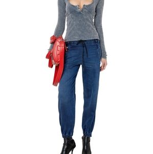 Diesel Tie Waist Jogger Jeans